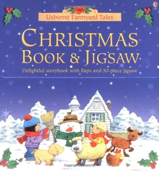Бумажная книга «Farmyard Tales Christmas Flap Book and Jigsaw», авторов Хизер Амери, Стивен Картрайт - фото №1 - миниатюра