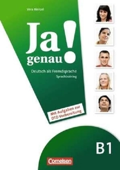 Паперова книга «Ja genau! B1 Sprachtraining DaZ mit Differenzierungsmaterial», автор Віра Менсель - фото №1 - мініатюра