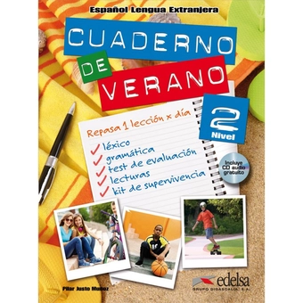 Паперова книга «Cuaderno De Verano: Libro + CD Nivel 2 (A2)», автор Пілар Джусто Мунос - фото №2 - мініатюра