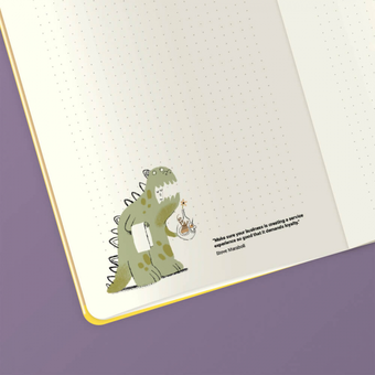 «Блокнот Gifty Inspiring notebook. Black (1100999990030)», бренду Gifty - фото №4 - мініатюра