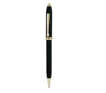  «Шариковая ручка Cross Townsend Lacq Black BP (Cr57200)» - фото №2 - миниатюра