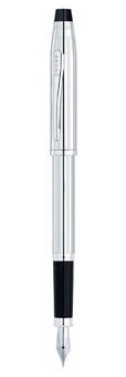  «Перьевая ручка Cross Century II Lustrous Chrome FP F (Cr35090f)» - фото №1 - миниатюра