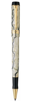  «Ручка роллер Parker Duofold Pearl and Black RB (97 622Ж)», бренда Parker - фото №1 - миниатюра