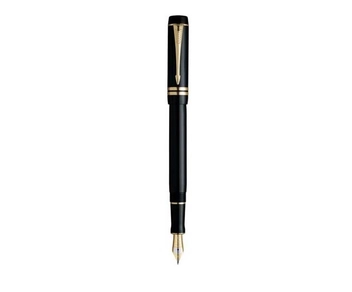  «Перьевая ручка Parker Duofold Black New FP F (97 012Ч)», бренда Parker - фото №2 - миниатюра