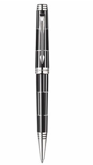  «Шариковая ручка Parker Premier Luxury Black PT BP (89 932B)», бренда Parker - фото №1 - миниатюра