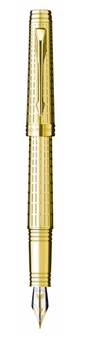  «Перова ручка Parker Premier Deluxe GT FP F (89 512)», бренду Parker - фото №1 - мініатюра