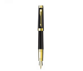  «Перьевая ручка Parker Premier Black Lacquer GT FP F (89 712)», бренда Parker - фото №2 - миниатюра