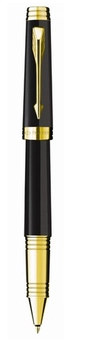  «Ручка ролер Parker Premier Black Lacquer GT RB (89 722)», бренду Parker - фото №1 - мініатюра