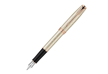  «Ручка перьевая Parker Sonnet Sterling Silver PGT FP F (85 312R)», бренда Parker - фото №2 - миниатюра