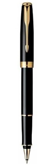  «Ручка роллер Parker Sonnet Laque Black RB (85 822)», бренда Parker - фото №1 - миниатюра
