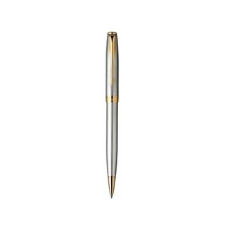  «Шариковая ручка Parker Sonnet S/S GT BP (84 532)», бренда Parker - фото №2 - миниатюра