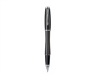  «Ручка перьевая Parker Urban Ebony Metal Chiselled FP F (21 212Ч)», бренда Parker - фото №2 - миниатюра