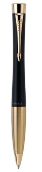  «Шариковая ручка Parker Urban Muted Black GT BP (20 232Ч)», бренда Parker - фото №1 - миниатюра