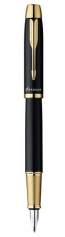  «Перьевая ручка Parker IM Black GT FP F (20 312Ч)», бренда Parker - фото №1 - миниатюра