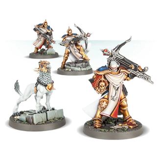  «Набор для сборки миниатюр Games Workshop Easy to Build: Castigators with Gryph-hound (99120218033)», бренда Games Workshop - фото №2 - миниатюра