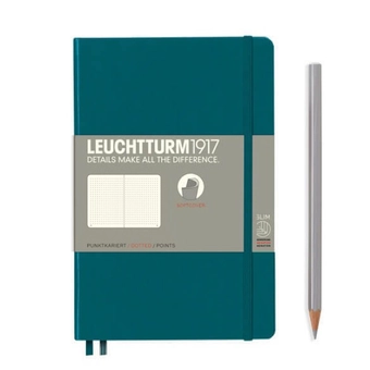  «Блокнот Leuchtturm1917 Paperback Точка Тихоокеанский зеленый (359679)», бренда Leuchtturm1917 - фото №2 - миниатюра
