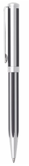  «Шариковая ручка Sheaffer Intensity Jet Black Striped CT BP (Sh923325)», бренда Sheaffer - фото №1 - миниатюра