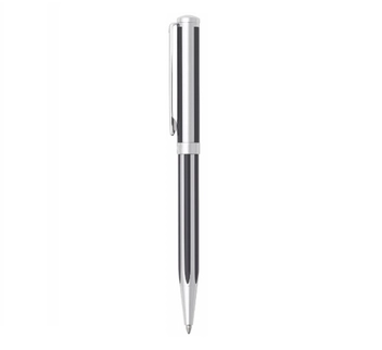  «Шариковая ручка Sheaffer Intensity Jet Black Striped CT BP (Sh923325)», бренда Sheaffer - фото №2 - миниатюра