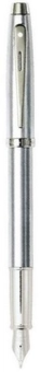  «Перьевая ручка Sheaffer Gift Collection Brushed Chrome NT FP M (Sh930604-30)», бренда Sheaffer - фото №1 - миниатюра