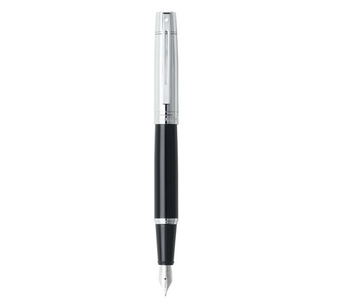  «Перьевая ручка Sheaffer Gift Collection Chrome and Glossy Black CT FP M (Sh931404)», бренда Sheaffer - фото №2 - миниатюра