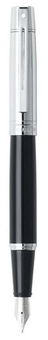  «Перьевая ручка Sheaffer Gift Collection Chrome and Glossy Black CT FP M (Sh931404)», бренда Sheaffer - фото №1 - миниатюра