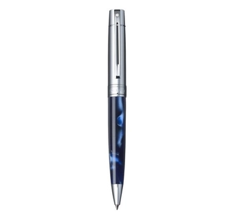 «Шариковая ручка Sheaffer Gift Collection Chrome and Perle Blue CT BP (Sh931625)», бренда Sheaffer - фото №2 - миниатюра