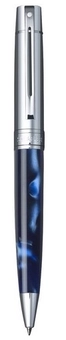  «Шариковая ручка Sheaffer Gift Collection Chrome and Perle Blue CT BP (Sh931625)», бренда Sheaffer - фото №1 - миниатюра