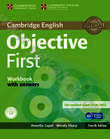 Паперова книга «Objective First Workbook with Answers», авторів Аннет Капель, Венді Шарп - фото №1 - мініатюра