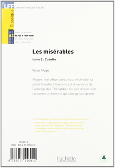 Паперова книга «Les Miserables: Tome 2: Cosette (+ CD audio) », автор Віктор Гюго - фото №3 - мініатюра