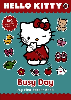 Бумажная книга «Hello Kitty: Busy Day My First Sticker Book» - фото №2 - миниатюра