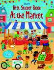 Паперова книга «First Sticker Book Market», автор Люсі Боумен - фото №1 - мініатюра