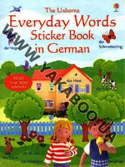 Паперова книга «Everyday Words Sticker Book in German», автор Фелісіті Брукс - фото №2 - мініатюра