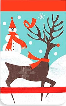 Бумажная книга «Mini Journal: Reindeer Dash» - фото №1 - миниатюра