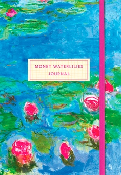 Бумажная книга «Pocket Journal: Monet Waterlilies» - фото №1 - миниатюра