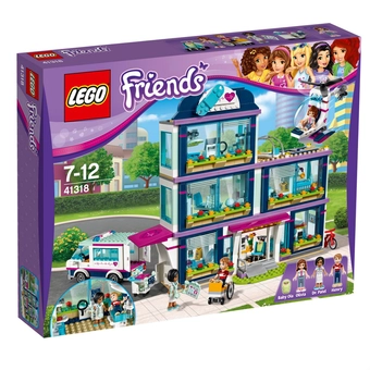  «Конструктор LEGO Friends Клиника Хартлейк-Сити (41318)», бренда LEGO - фото №2 - миниатюра