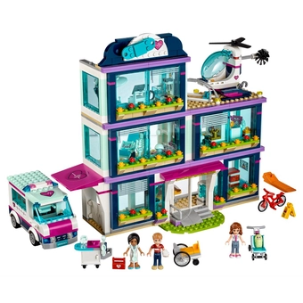  «Конструктор LEGO Friends Клиника Хартлейк-Сити (41318)», бренда LEGO - фото №5 - миниатюра