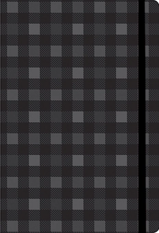 Бумажная книга «Everyday Journal: Black Plaid Essential» - фото №1 - миниатюра