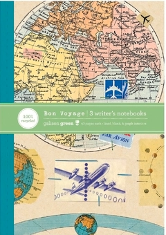 Бумажная книга «Bon Voyage Eco Writer's Notebook» - фото №2 - миниатюра
