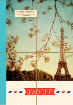 Паперова книга «Paris Eco Writer's Notebook» - фото №1 - мініатюра