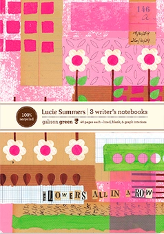 Паперова книга «Lucie Summers Writer's Notebooks. Set of three» - фото №1 - мініатюра