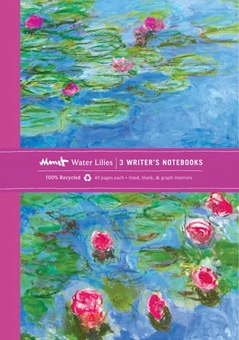 Паперова книга «Monet Waterlilies Eco Writer's Notebook» - фото №1 - мініатюра