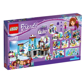  «Конструктор LEGO Friends Горнолыжный курорт Подъемник (41324)», бренда LEGO - фото №3 - миниатюра