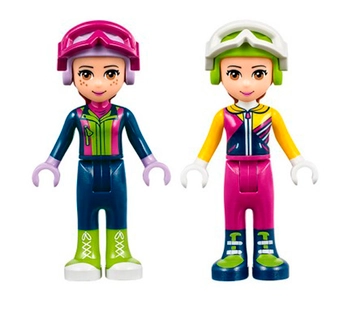  «Конструктор LEGO Friends Горнолыжный курорт Подъемник (41324)», бренда LEGO - фото №4 - миниатюра