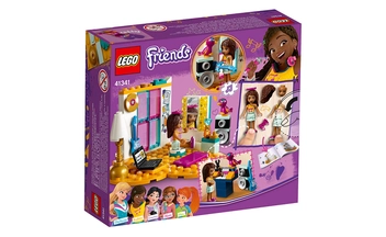 «Конструктор LEGO Friends Комната Андреа 85 деталей (41341)», бренда LEGO - фото №2 - миниатюра