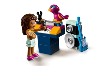  «Конструктор LEGO Friends Комната Андреа 85 деталей (41341)», бренда LEGO - фото №5 - миниатюра