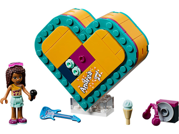  «Конструктор LEGO Friends Скринька-сердечко Андреа 84 деталі (41354)», бренду LEGO - фото №3 - мініатюра