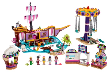  «Конструктор LEGO Friends Парк розваг на набережній (41375)», бренду LEGO - фото №6 - мініатюра