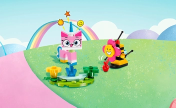  «Конструктор LEGO Unikitty Машина-хмара Юнікітті 126 деталей (41451)», бренду LEGO - фото №3 - мініатюра