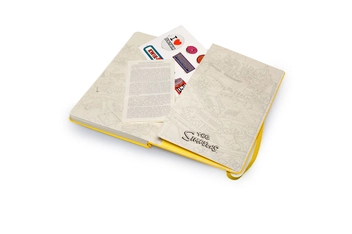  «Записная книжка Moleskine The Simpsons Желтая в линию (LESIQP060#9788867324286#978-88-6732-428-6)», бренда Moleskine - фото №7 - миниатюра