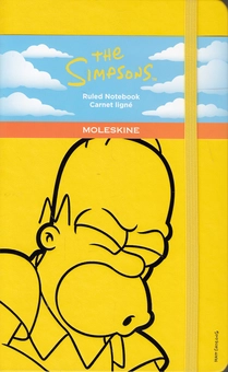  «Записная книжка Moleskine The Simpsons Желтая в линию (LESIQP060#9788867324286#978-88-6732-428-6)», бренда Moleskine - фото №3 - миниатюра